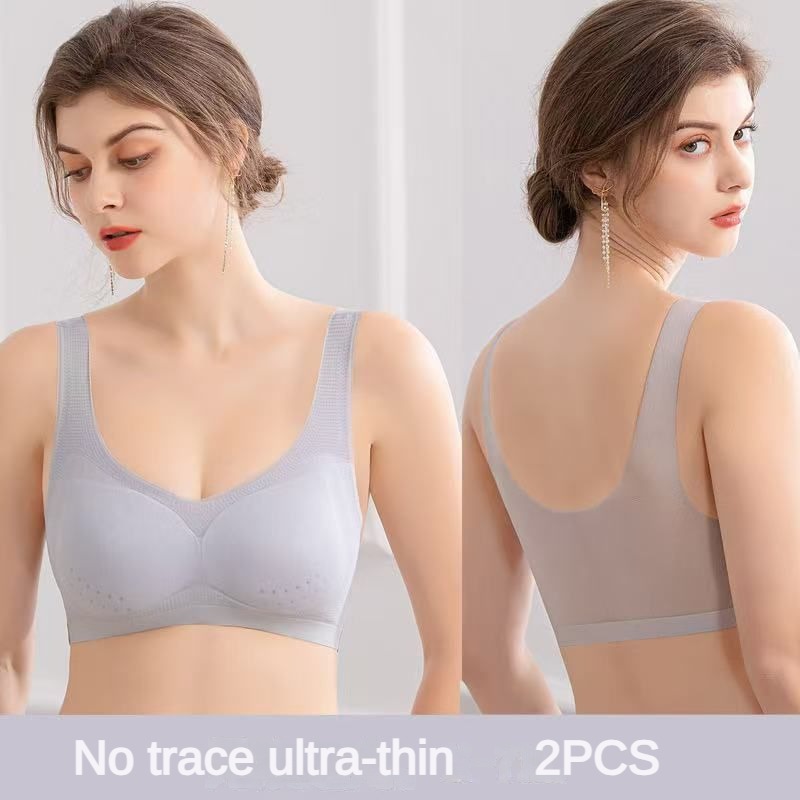Sleep Bra Bralette - 2 pezzi di reggiseno sexy, lingerie