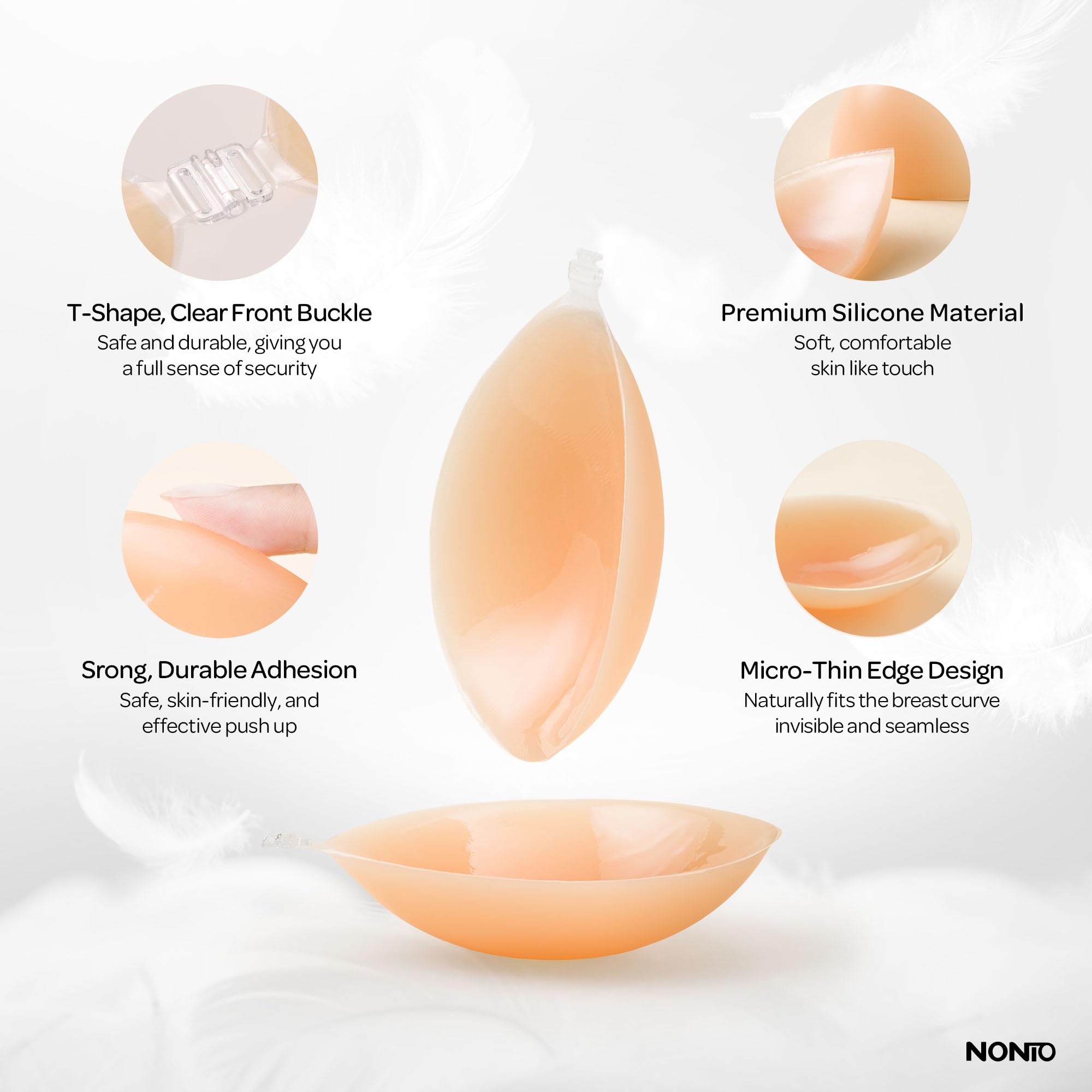 Reggiseno Adesivo Senza Spalli - Strapless Bra Adhesive recensione e prezzo