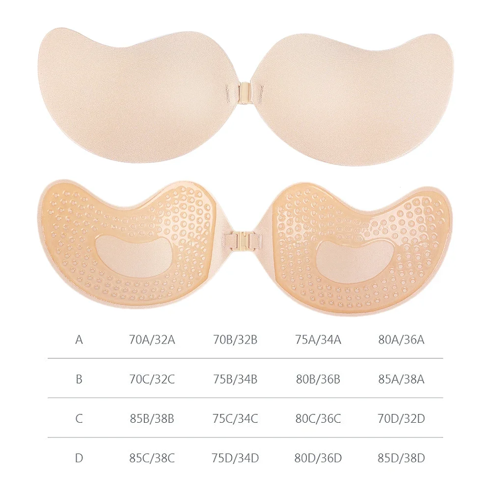 Reggiseno adesivo invisibile s - Push Up Bra Silicone recensione e prezzo