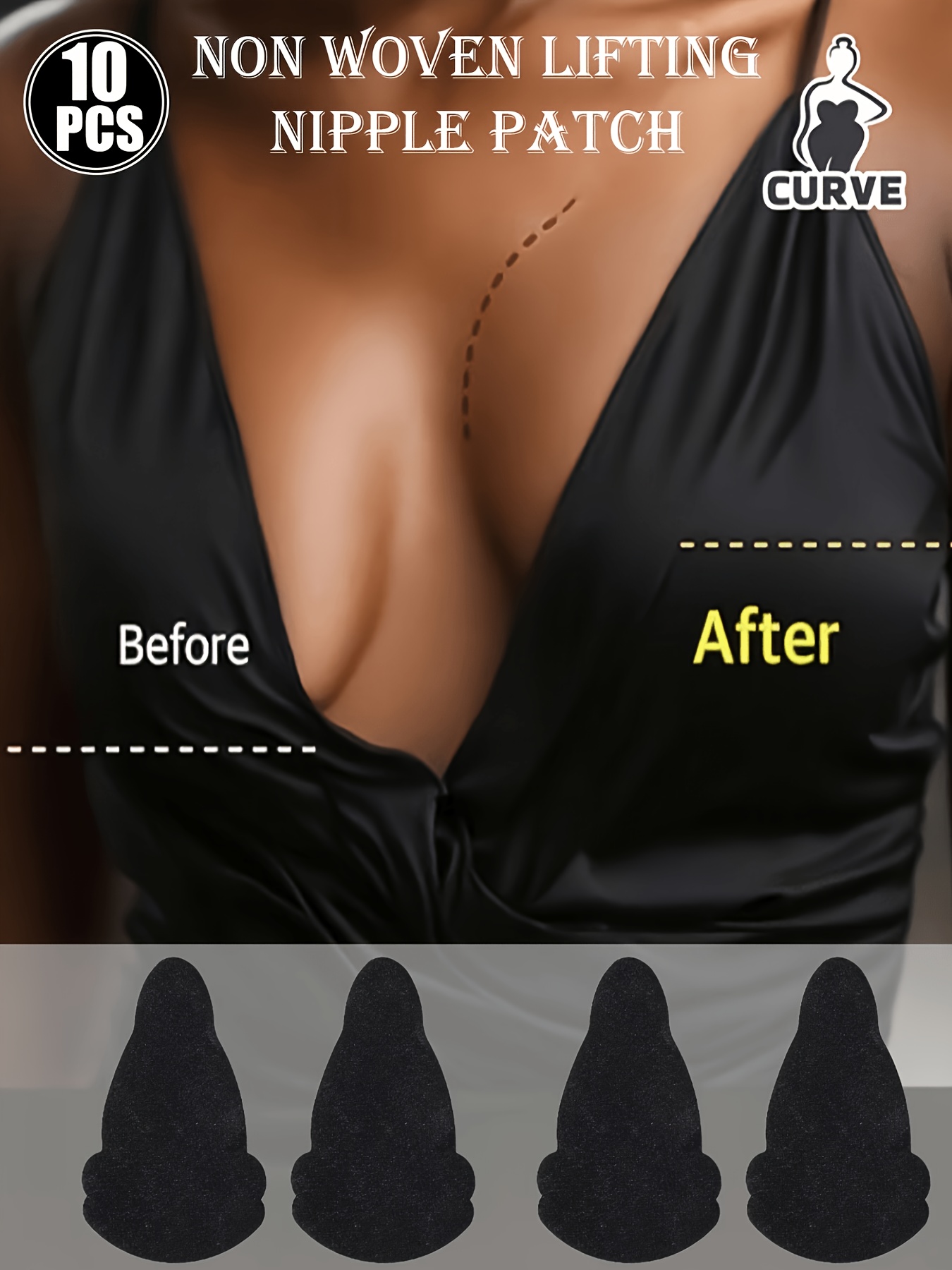 Confezione da 10 petali invisi - Strapless Bra Adhesive recensione e prezzo